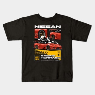 Nissan 180SX Retro Car Kids T-Shirt